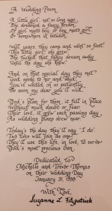 wedding poem