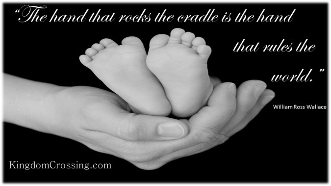 hand that rocks the cradle