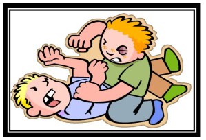kids fighting